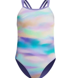 Badedragt - Printed Twinstrap - Lilla/Grøn/Orange|Speedo New