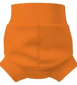 Blebadebukser - Happy Nappy - Orange|Splash About Online