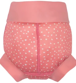 Blebadebukser - Happy Nappy - Pink Dotty|Splash About Discount