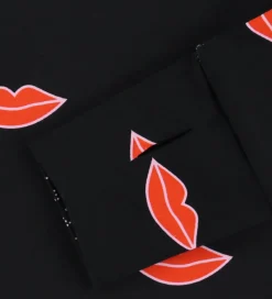 Badebluse - Cropped - UV50+ - Sort m. Læbe|Stella McCartney Kids Online