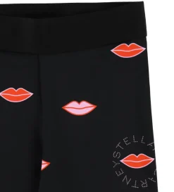 Leggings - Sort m. Læber|Stella McCartney Kids Discount