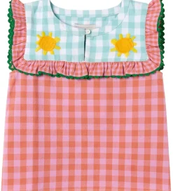 Top - Rosa/Orangeternet m. Grøn|Stella McCartney Kids Sale