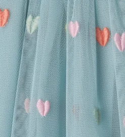 Tylnederdel - Lyseblå m. Hjerter|Stella McCartney Kids Sale