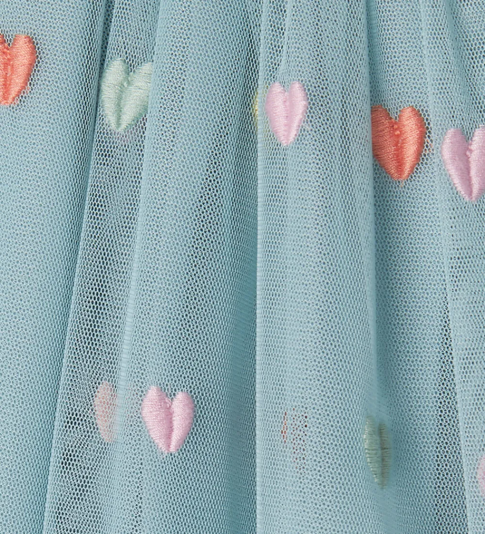 Tylnederdel - Lyseblå m. Hjerter|Stella McCartney Kids Sale