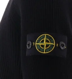 Cardigan - Uld - Sort|Stone Island