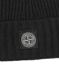 Hue - Uld/Viskose - Sort|Stone Island