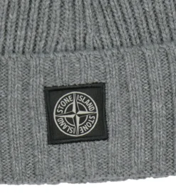 Hue - Uld/Viskose - Mørkegråmeleret|Stone Island Online