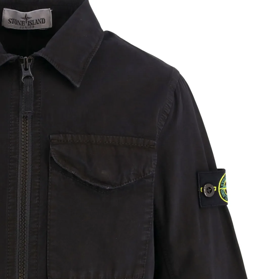 Jakke - Overshirt - Sort|Stone Island