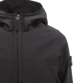 Softshelljakke m. Vattering - Sort|Stone Island Clearance