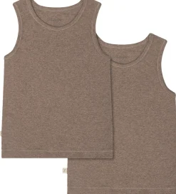 That's Mine Undertrøjer - 2-pak - Rib - Cuno - Brown Melange|Thats Mine Clearance