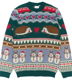 Bluse - Strik - TnHoliday Jacquard - Multifarvet|The New Online