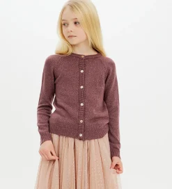 Cardigan - Strik - TnEve - Crushed Berry|The New Hot