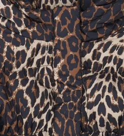 Dynejakke - TnPuffa - Leopard AOP|The New Online