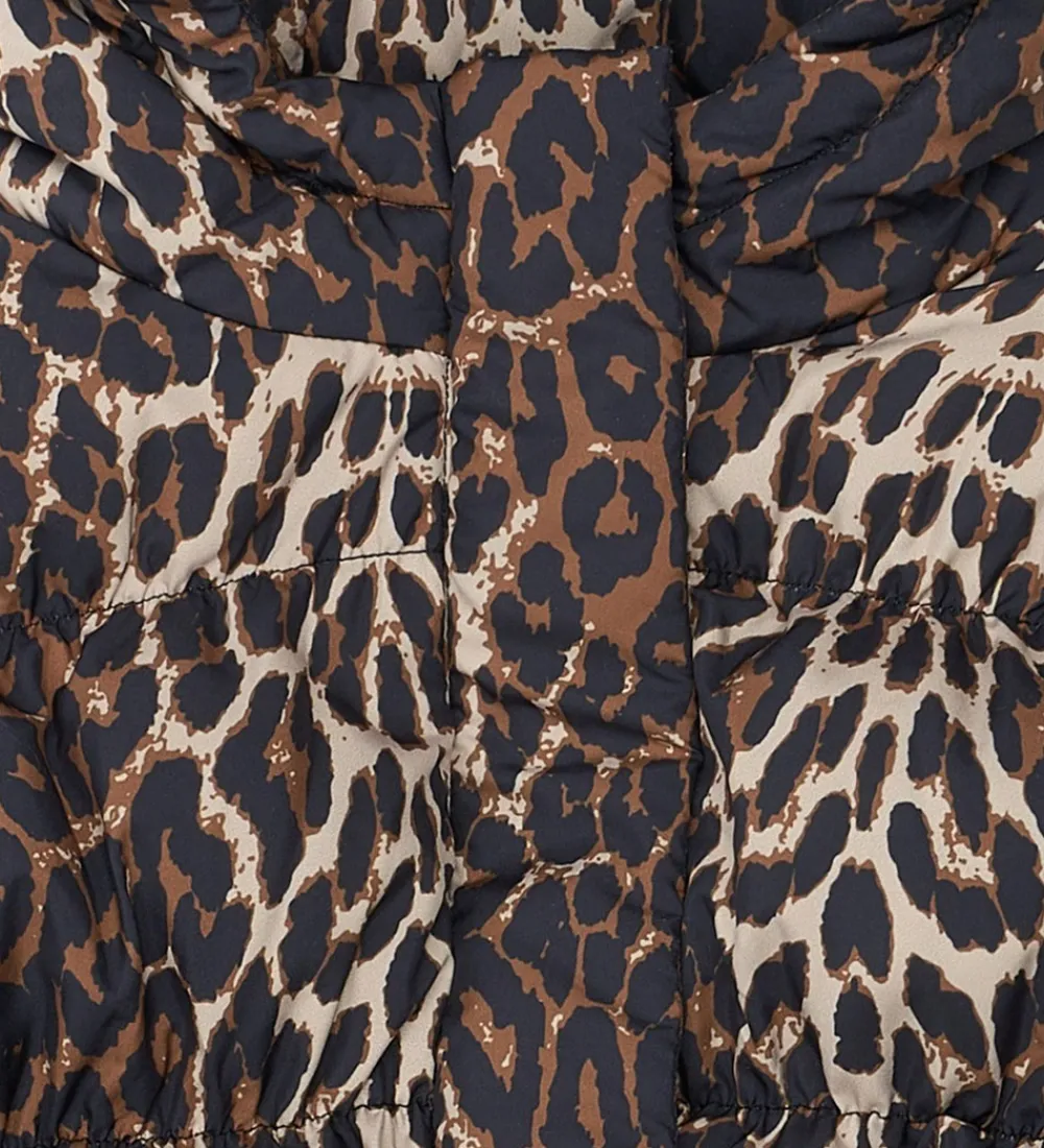 Dynejakke - TnPuffa - Leopard AOP|The New Online