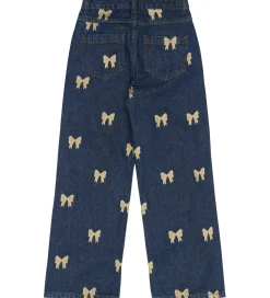 Jeans - Wide - TnRaquel - Medium Blue Denim AOP|The New Sale