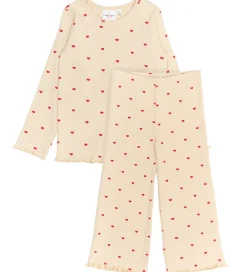 Nattøj - Rib - TnstHoliday - Gardenia Aop|The New Online