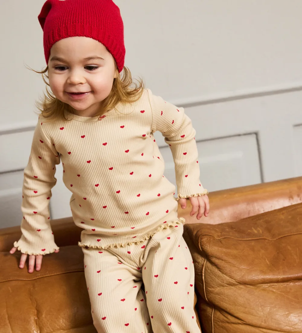 Nattøj - Rib - TnstHoliday - Gardenia Aop|The New Online