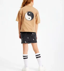 Nederdel - TnLykke - Black Denim Wash|The New Best