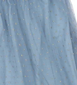 Nederdel - Tyl - TnNarice - Ashley Blue/Gold m. Guldprik|The New Discount