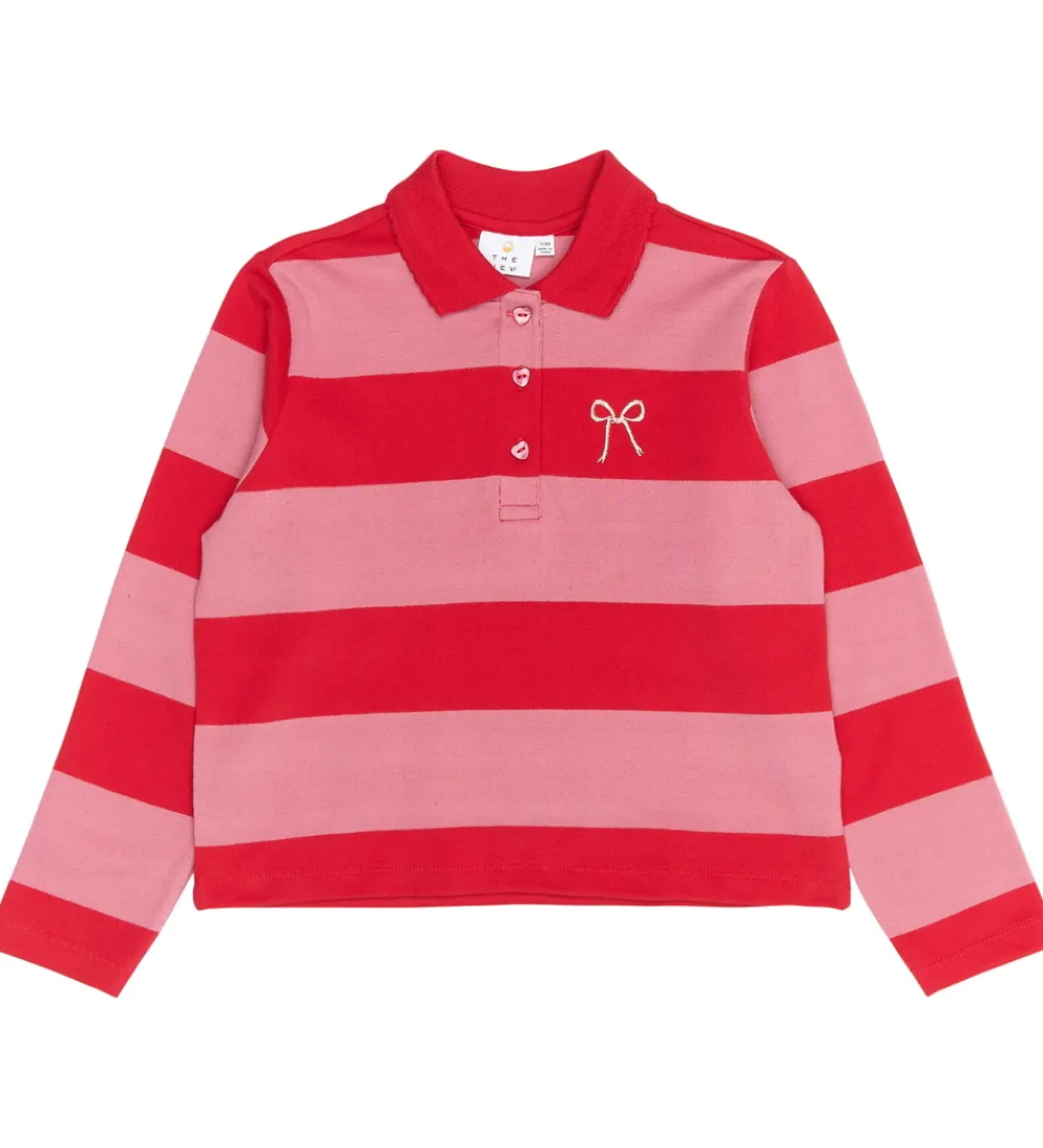 Polobluse - Piqué - TnRook - Ski Patrol Striped|The New Outlet