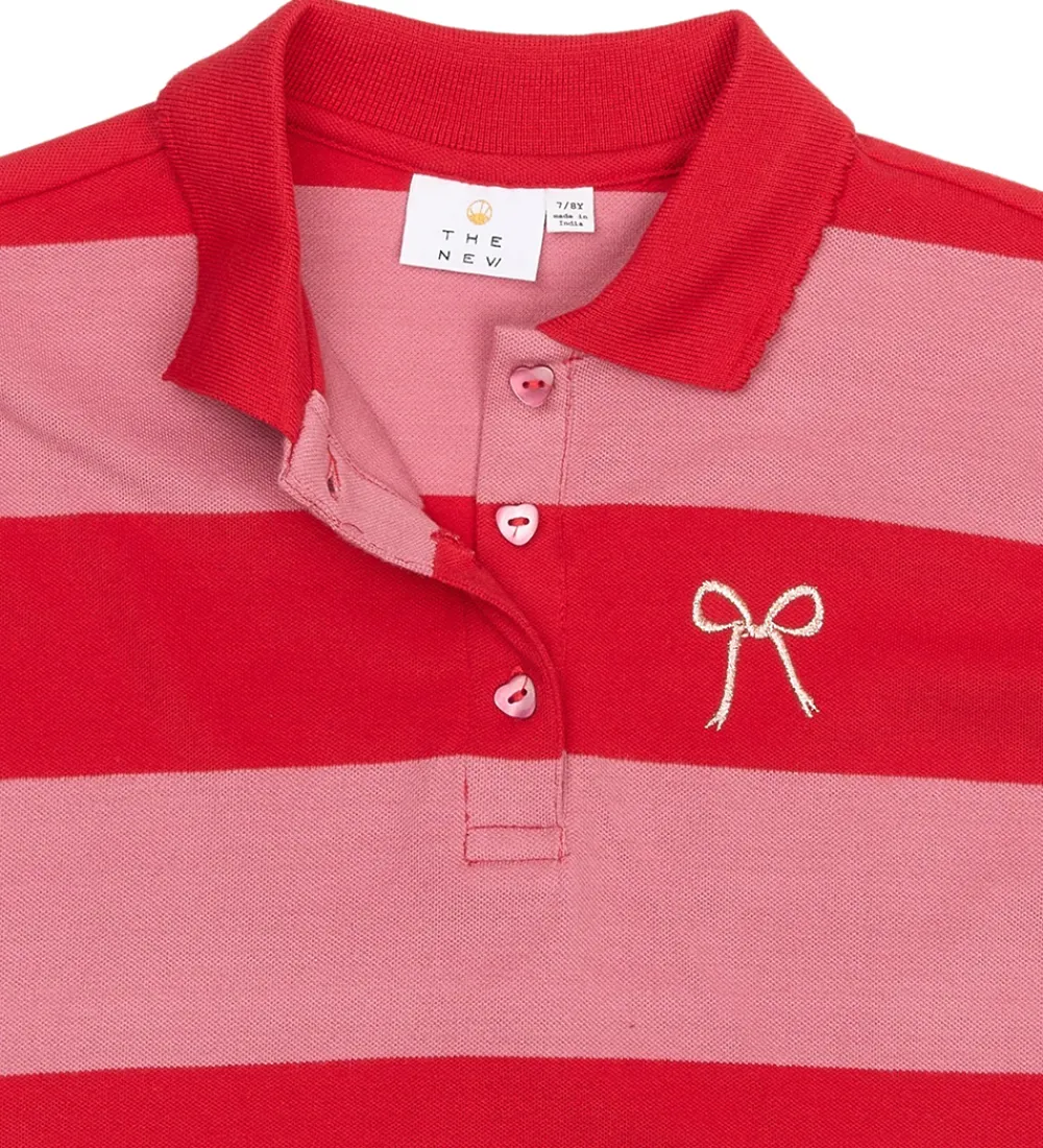 Polobluse - Piqué - TnRook - Ski Patrol Striped|The New Outlet