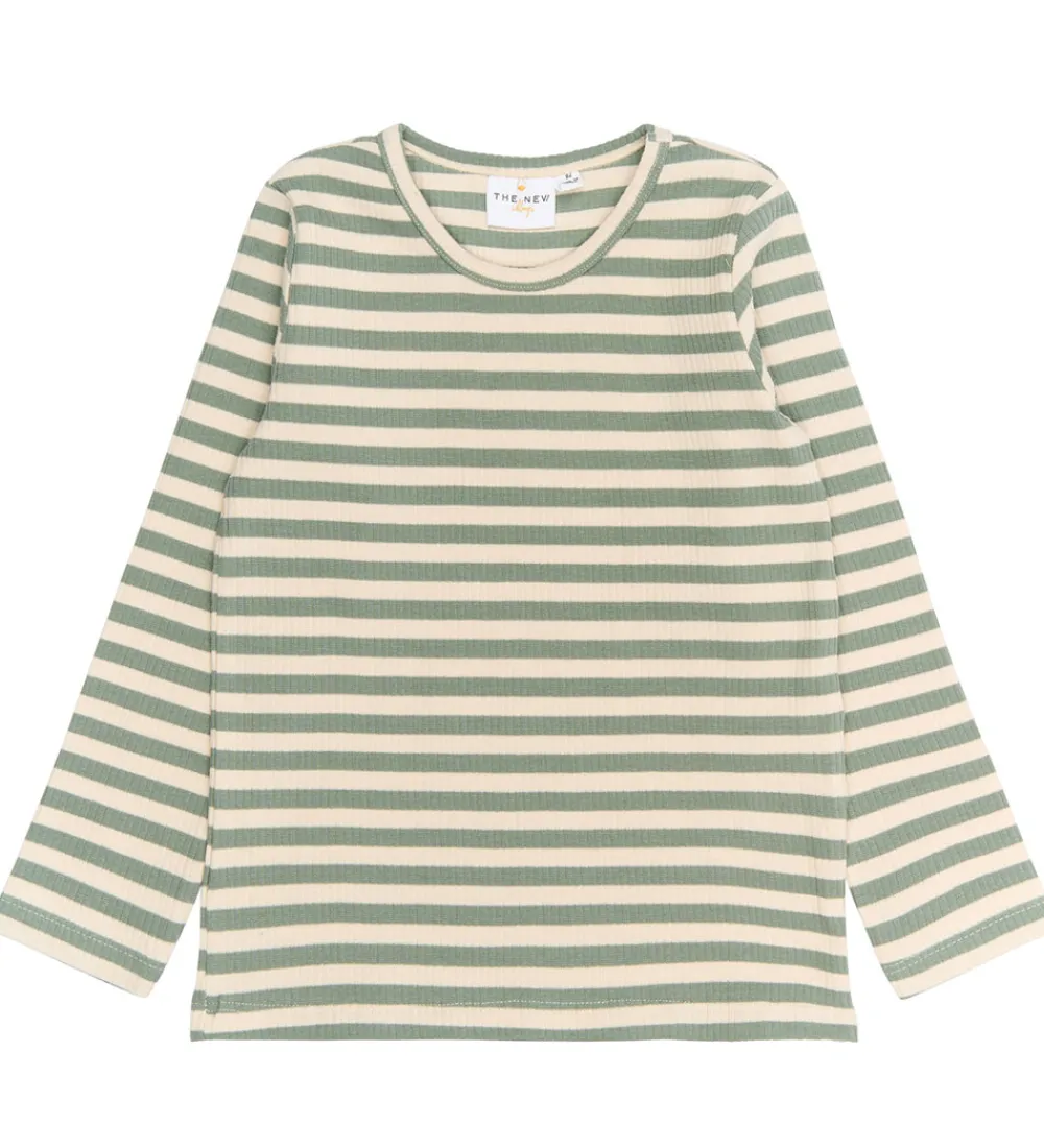 Siblings Bluse - Rib - TnstFro - Lily Pad Striped|The New Online