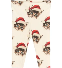 Siblings Leggings - Rib - TnsbHoliday - Gardenia Cat|The New Discount
