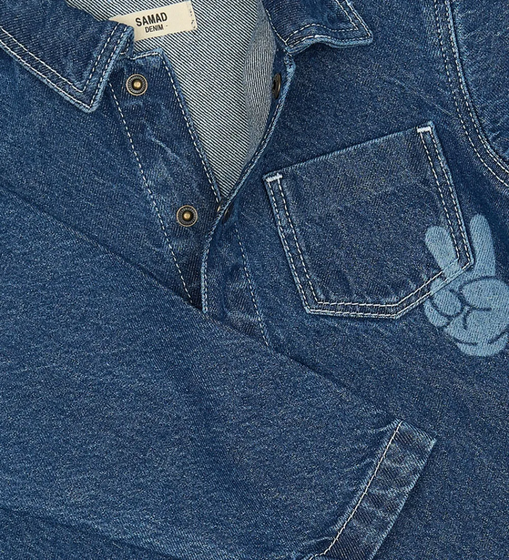 Siblings Overshirt - TnstParker - Blue Denim|The New Clearance