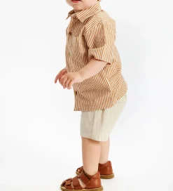 Siblings Skjorte - TnstOpal - Indian Tan Striped|The New Best