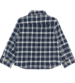 Siblings Skjorte - TnstRiggs - Flannel - Navy Blazer Che|The New Outlet