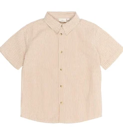Skjorte - TnOllie - Indian Tan Striped|The New Hot