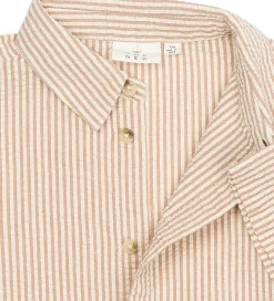 Skjorte - TnOllie - Indian Tan Striped|The New Hot