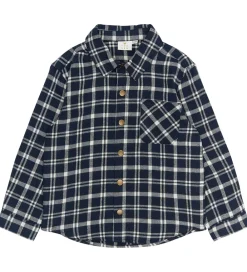 Skjorte - TnRonan - Navy Blazer Check|The New Sale