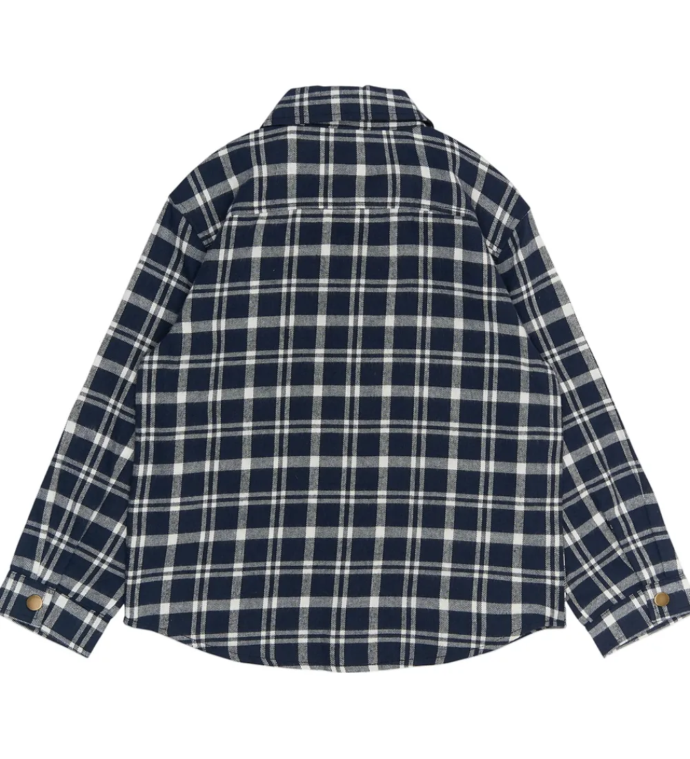 Skjorte - TnRonan - Navy Blazer Check|The New Sale