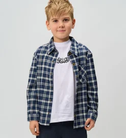 Skjorte - TnRonan - Navy Blazer Check|The New Sale