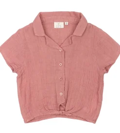 Skjorte k/æ - Musselin - TnOriella - Old Rose|The New New