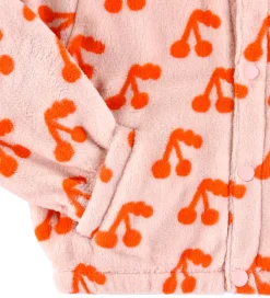 Fleecejakke - Cherries - Wild Rose|Tiny Cottons