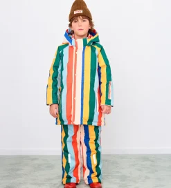 Vinterjakke - Multicolor Stripes|Tiny Cottons Clearance