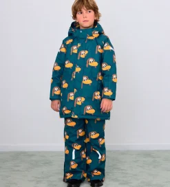 Vinterjakke - Dogs - Stormy Blue|Tiny Cottons Sale