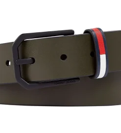 Bælte - 3,5 cm - Dark Olive|Tommy Hilfiger Outlet
