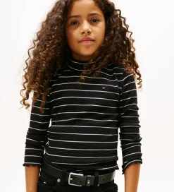 Bluse - Mock Neck - Black|Tommy Hilfiger