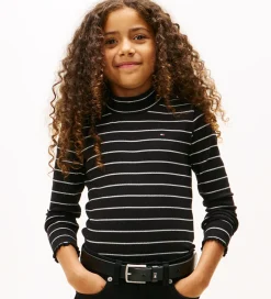 Bluse - Mock Neck - Black|Tommy Hilfiger