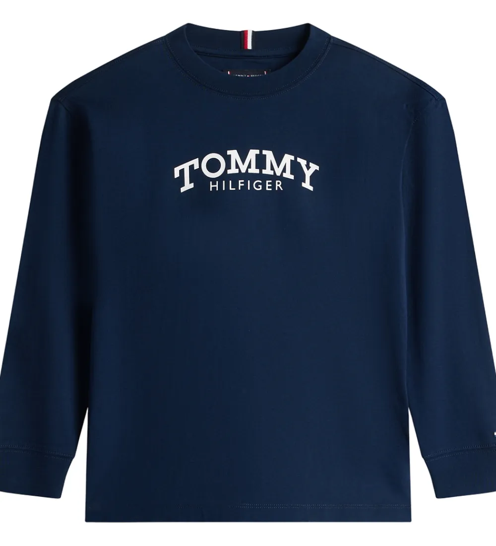 Bluse - Monotype - Dark Night Navy|Tommy Hilfiger Discount