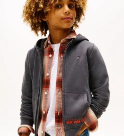 Cardigan - sweat - Washed Black/Grey|Tommy Hilfiger Online