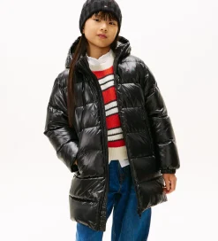 Dunfrakke - Long - Black|Tommy Hilfiger Discount