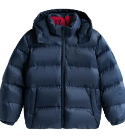 Dunjakke - Essential Down - Dark Night Navy|Tommy Hilfiger Sale