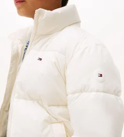 Dynejakke - Flag - Ivory Silk|Tommy Hilfiger Online