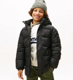 Dynejakke - Sort|Tommy Hilfiger Sale
