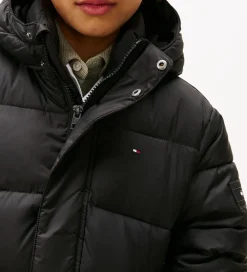 Dynejakke - Sort|Tommy Hilfiger Sale
