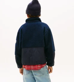 Fleecejakke - Teddy - Dark Night Blue|Tommy Hilfiger Online